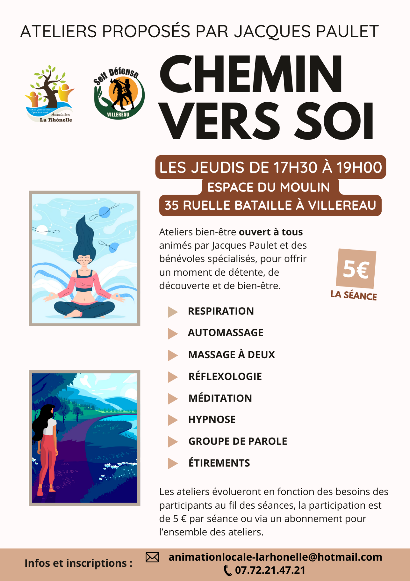 Flyer chemin vers soi