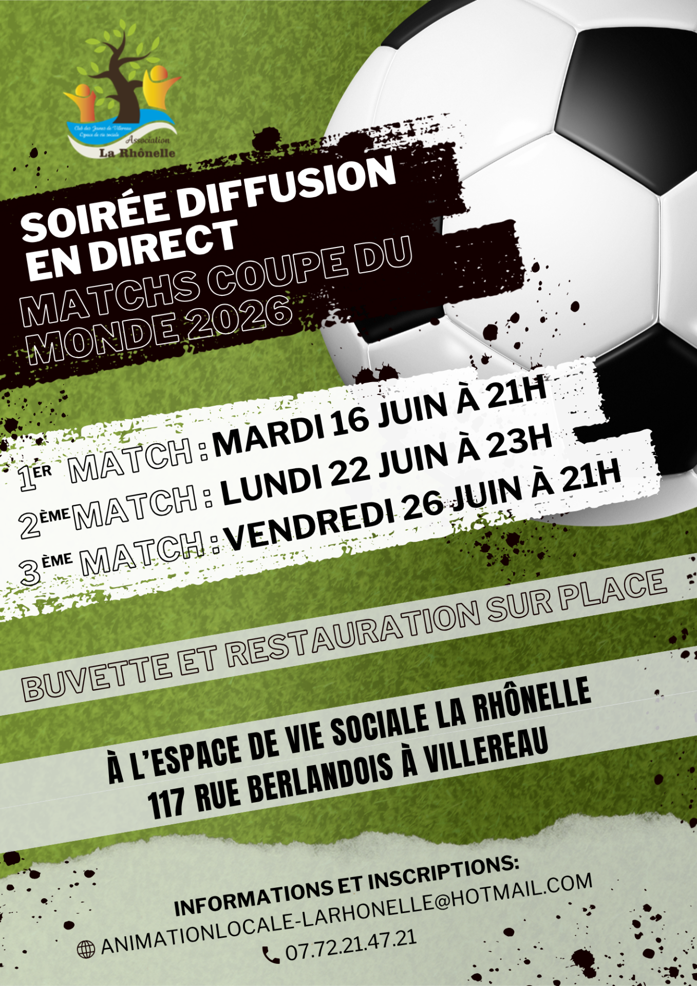 Flyer coupe du monde 2026
