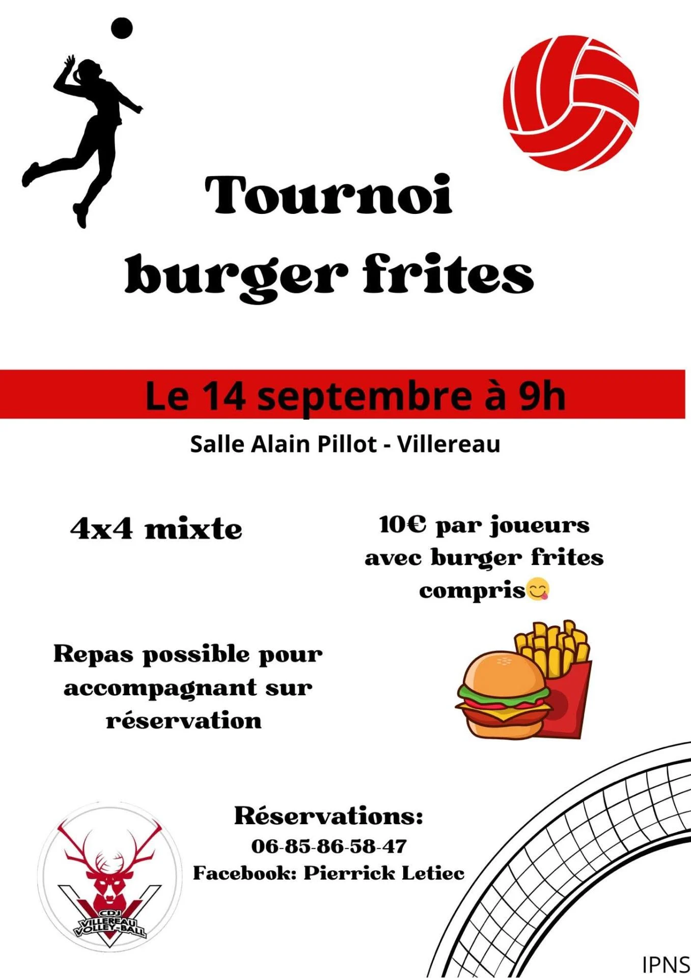 Tournoi Burger Frites